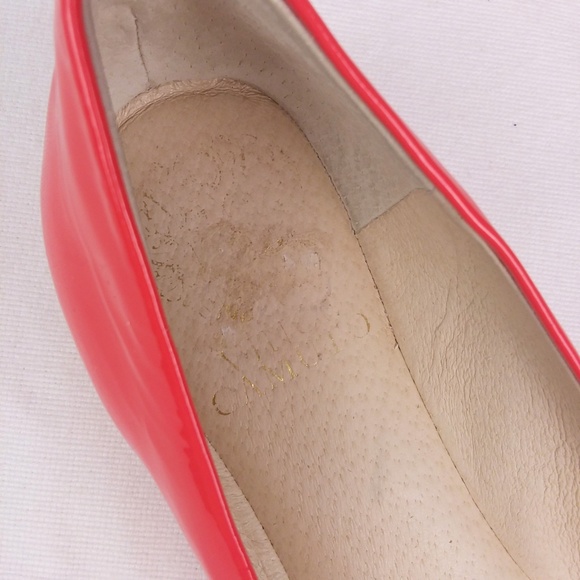 Vince Camuto Pink Patent Leather Ballet Flats - Picture 5 of 7